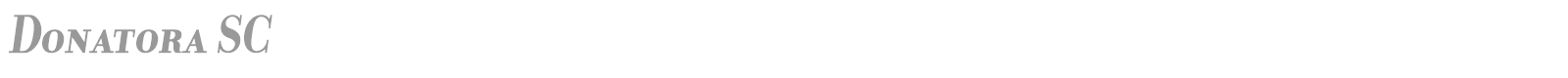 Donatora SC font preview